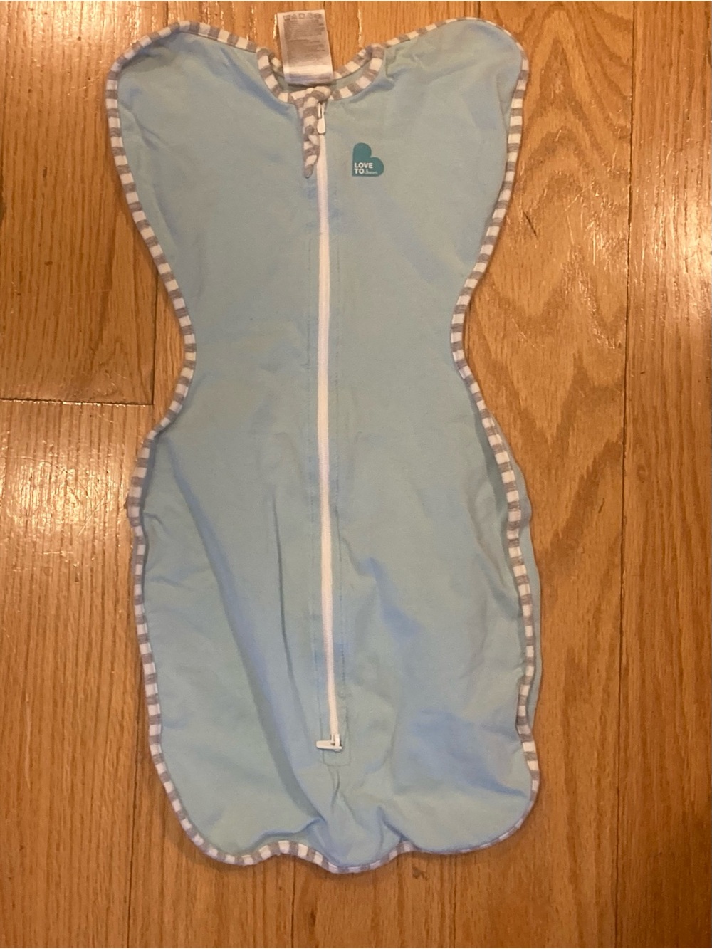 Love to Dream Blue Infant Swaddle Sack. Size small